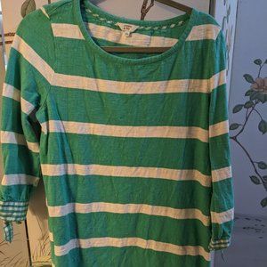 Crown & Ivy striped knit dress